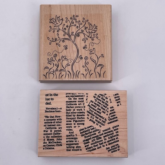 Lot of 15 Stamps Stampin Up Flowers Words Love Tree Bird Ribbon Dessert Crafting - Picture 2 of 11